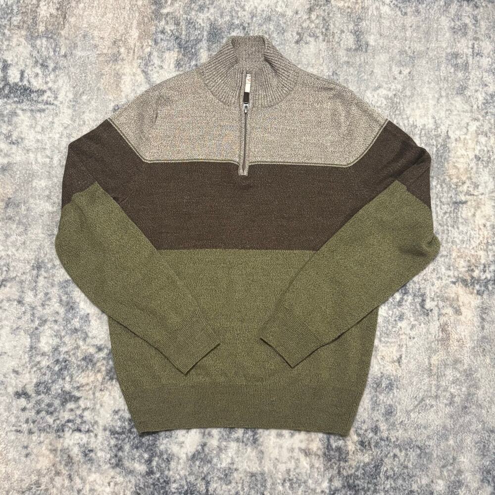 Men's Tri Color Sweater Size S